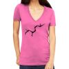 Tultex 214 - Ladies' Slim Fit Fine Jersey V-Neck Thumbnail
