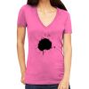 Tultex 214 - Ladies' Slim Fit Fine Jersey V-Neck Thumbnail