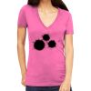 Tultex 214 - Ladies' Slim Fit Fine Jersey V-Neck Thumbnail