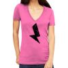 Tultex 214 - Ladies' Slim Fit Fine Jersey V-Neck Thumbnail