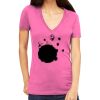 Tultex 214 - Ladies' Slim Fit Fine Jersey V-Neck Thumbnail