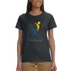 Gildan 100% Cotton Ladies T-Shirt Thumbnail