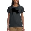 Gildan 100% Cotton Ladies T-Shirt Thumbnail