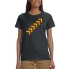 Gildan 100% Cotton Ladies T-Shirt Thumbnail